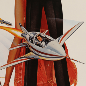An original movie poster for the James Bond film Octopussy