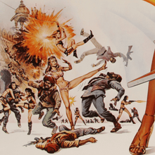 Load image into Gallery viewer, An original movie poster for the James Bond film Octopussy