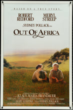 Load image into Gallery viewer, An original movie poster for the Sydney Pollack film Out of Africa