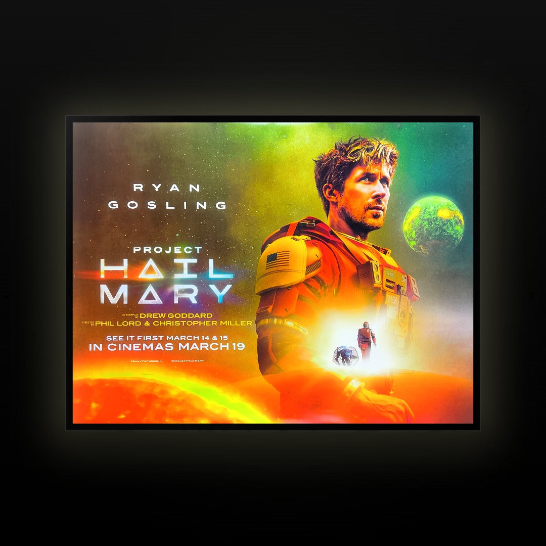 Cinema / Movie Poster Quad Light Box - Make Your 30x40 Movie Posters Come to Life!