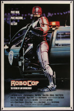 Load image into Gallery viewer, An original movie poster for the Paul Verhoeven film RoboCop