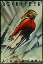 Load image into Gallery viewer, An original movie poster for the Disney film The Rocketeer