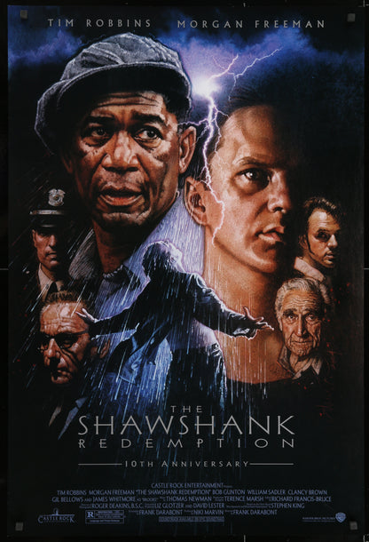 An original one sheet movie / film poster for The Shawshank Redemption
