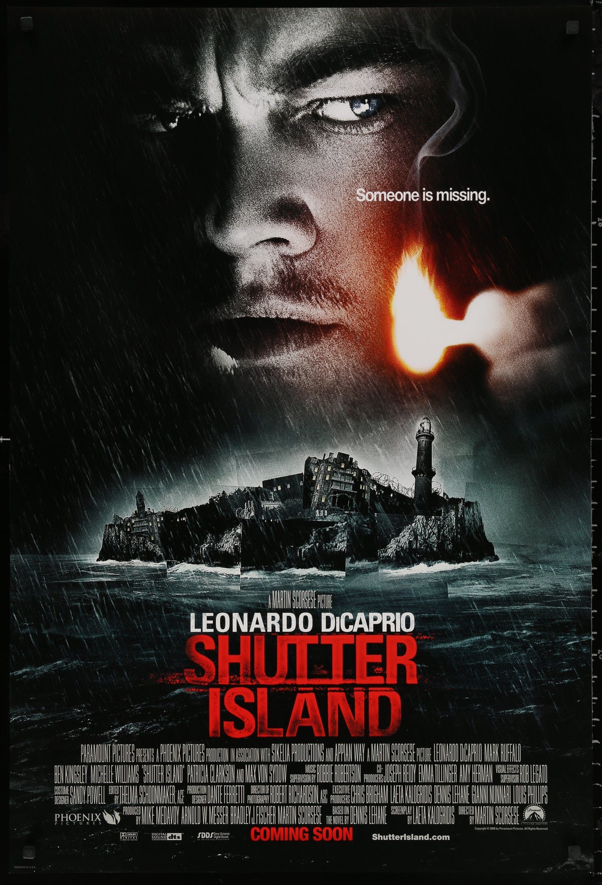 Shutter Island 2010 Original Movie Poster Art Of The Movies shutter-island-2010-original-movie-poster-art-of-the-movies