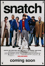 Load image into Gallery viewer, An original movie poster for the Guy Ritchie film Snatch
