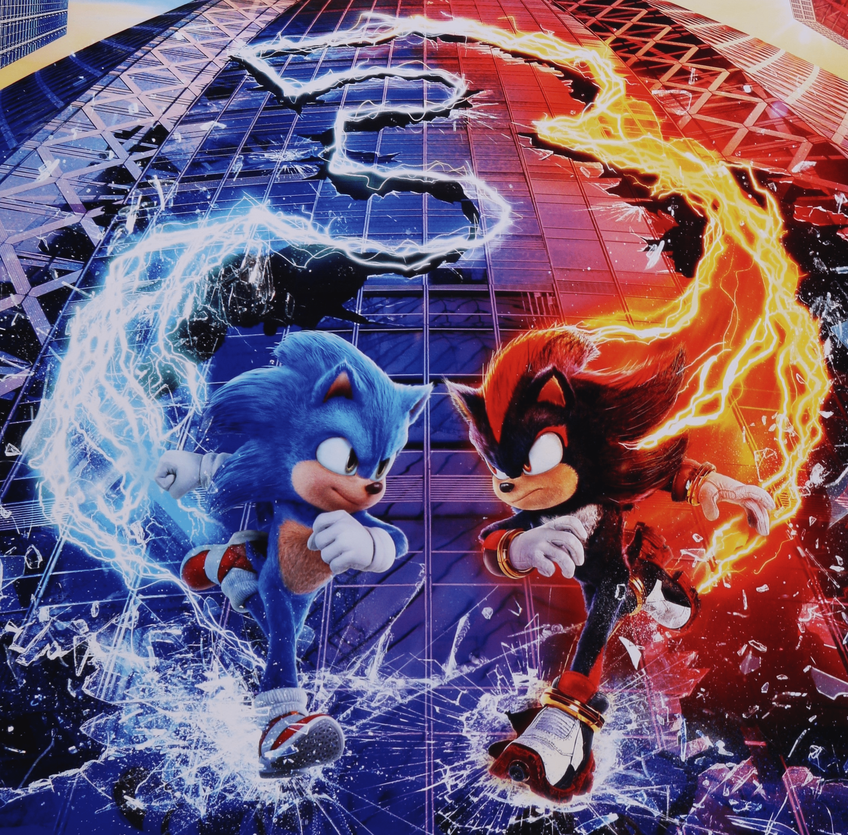 Sonic The Hedgehog 3 - 2024 - Original Movie Poster – Art of the Movies