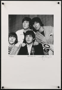An art print byJohn Rowlands of The Beatles from Toronto 1965. Signed and numbered.