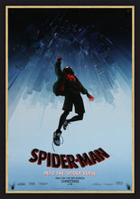 Load image into Gallery viewer, An original movie poster for the film Spider-Man Into The Spider Verse
