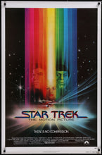 Load image into Gallery viewer, An original movie poster for the film Star Trek The Motion Picture with artwork by Bob Peak