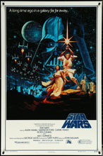 Load image into Gallery viewer, An original Kilian 10th anniversary movie poster for the film Star Wars with art by the Hildebrandt brothers