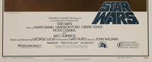 Load image into Gallery viewer, An original Style A first printing one sheet movie poster for the 1977 film Star Wars