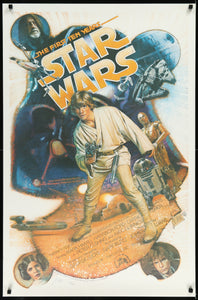 An original movie poster for Star Wars - The First Ten Years - signed by the artist Drew Struzan