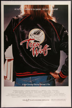 Load image into Gallery viewer, An original movie poster for the Michael J Fox film Teen Wolf