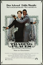 Load image into Gallery viewer, An original movie poster for the film Trading Places