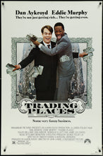 Load image into Gallery viewer, An original movie poster for the film Trading Places