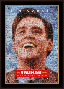 An original movie poster for The Truman Show