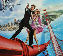 Load image into Gallery viewer, An original movie poster for the James Bond film A View To A  Kill