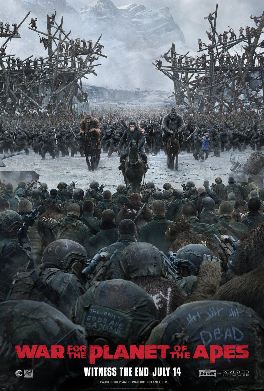 War For The Planet Of The Apes - 2017