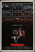 Load image into Gallery viewer, An original movie poster for the film War Games / WarGames