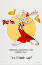 Load image into Gallery viewer, An original movie poster for the film Who Framed Roger Rabbit