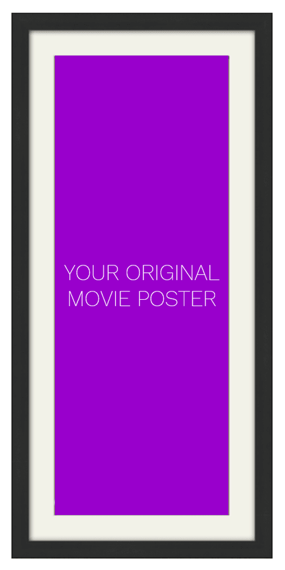 Frame for a U.S. Insert Movie Poster