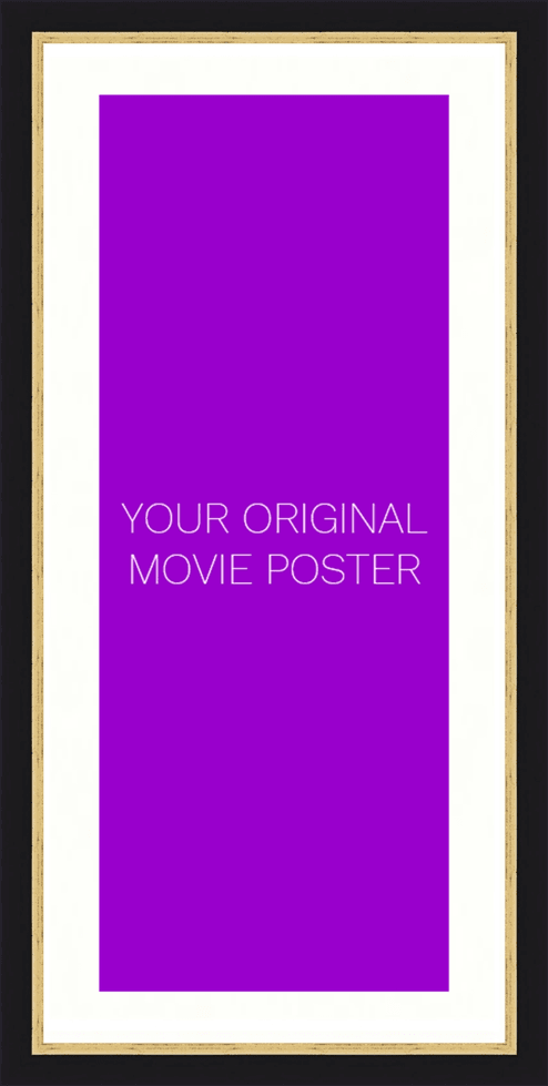 Frame for a U.S. Insert Movie Poster