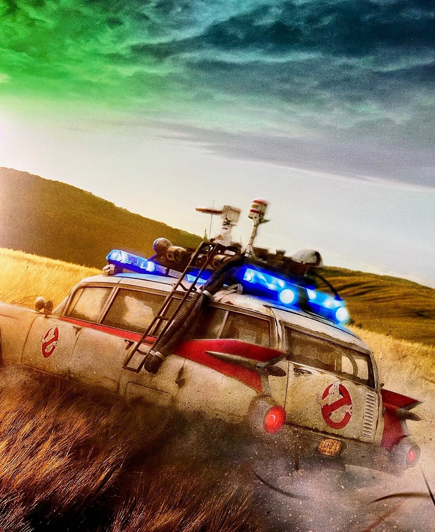 An original movie poster for the Summer 2020 release of Ghostbusters: Afterlife