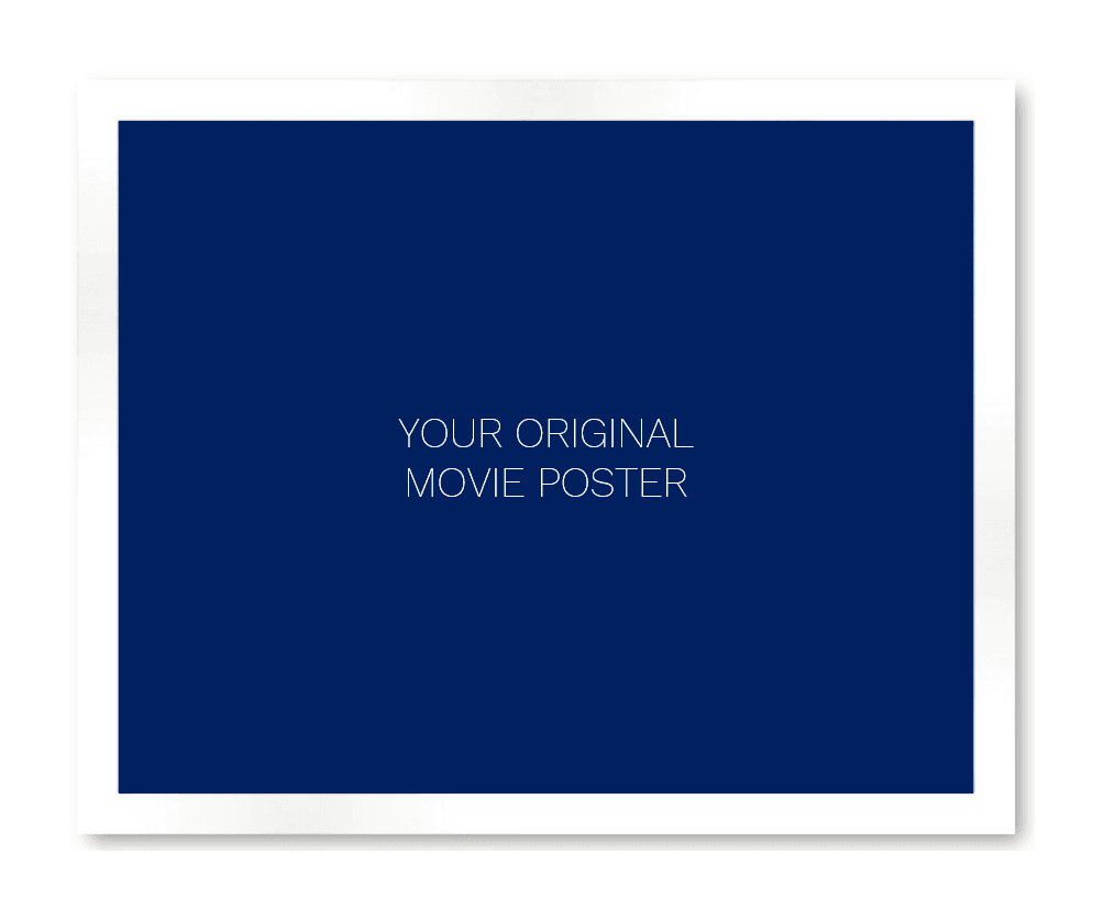 Frame for a Half Sheet Movie Poster