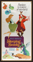 Load image into Gallery viewer, An original three sheet movie poster for the Disney film Sleeping Beauty