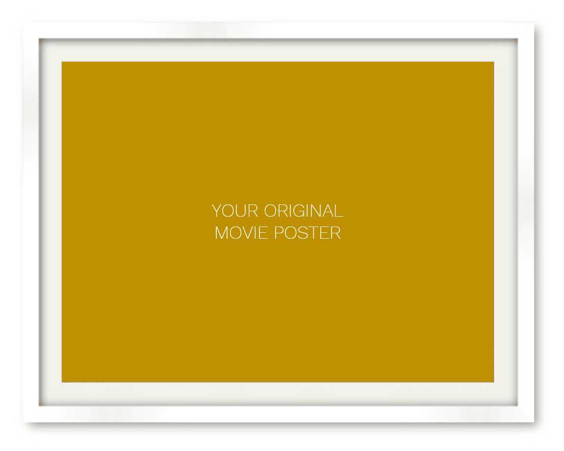 Frame for a 30 x 40 UK Quad Movie Poster