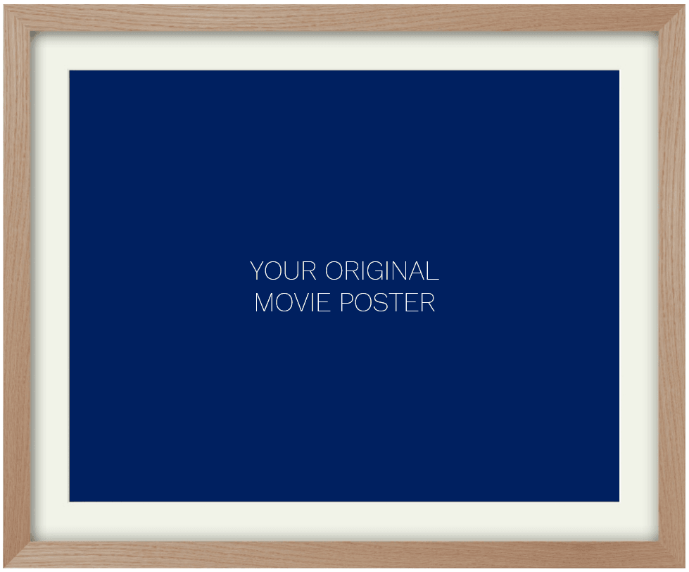 Frame for a Half Sheet Movie Poster