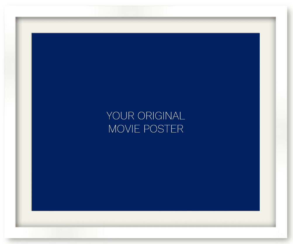 Frame for a Half Sheet Movie Poster