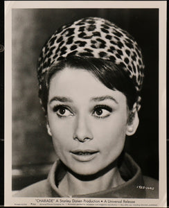 An original theatrical still from the Audrey Hepburn film Charade