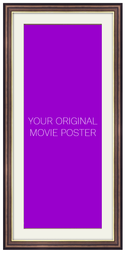 Frame for a U.S. Insert Movie Poster