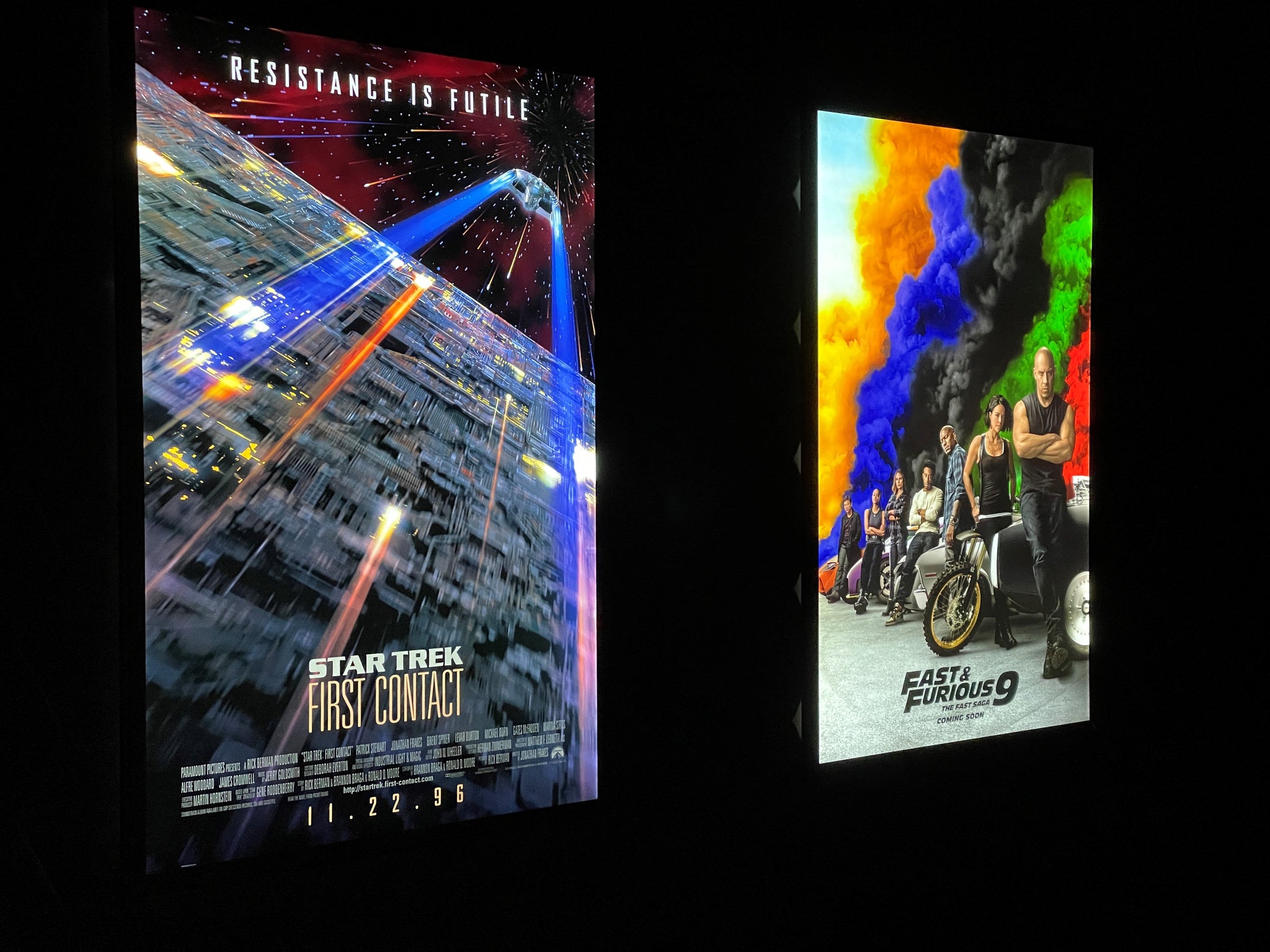 Cinema / Movie Poster Light Box - Make Your Movie Posters Come to Life ...