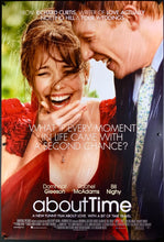 Load image into Gallery viewer, An original movie poster for the Rom Com film About Time