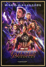 Load image into Gallery viewer, An original movie poster for the Marvel film Avengers : Endgame