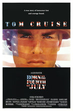 Load image into Gallery viewer, An original movie poster for the Oliver Stone film Born on the Fourth of July