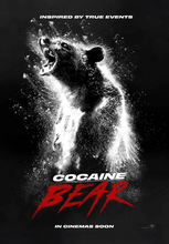 Load image into Gallery viewer, An original movie poster for the film Cocaine Bear