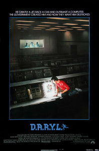 An original movie poster for the film DARYL / D.A.R.Y.L.