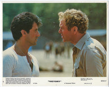 Load image into Gallery viewer, An original lobby card for the film Escape To Victory