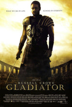 Load image into Gallery viewer, An original movie poster for the Russell Crowe film Gladiator