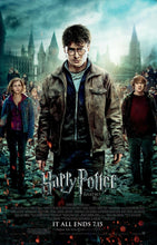 Load image into Gallery viewer, An original movie poster for the Wizarding World film Harry Potter and the Deathly Hallows Part 2