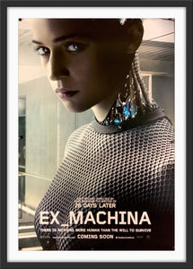 An original movie poster for the film Ex Machina