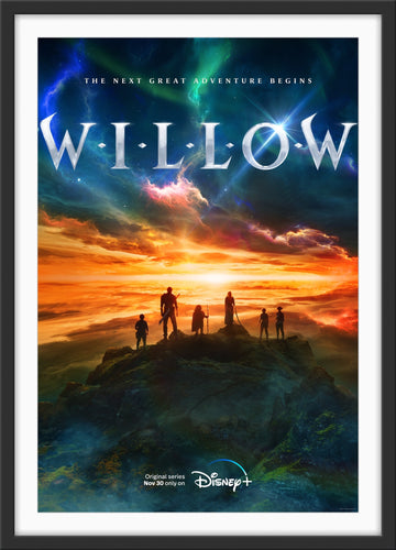 An original one sheet poster for the Disney+ TV series Willow