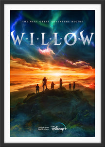 An original one sheet poster for the Disney+ TV series Willow