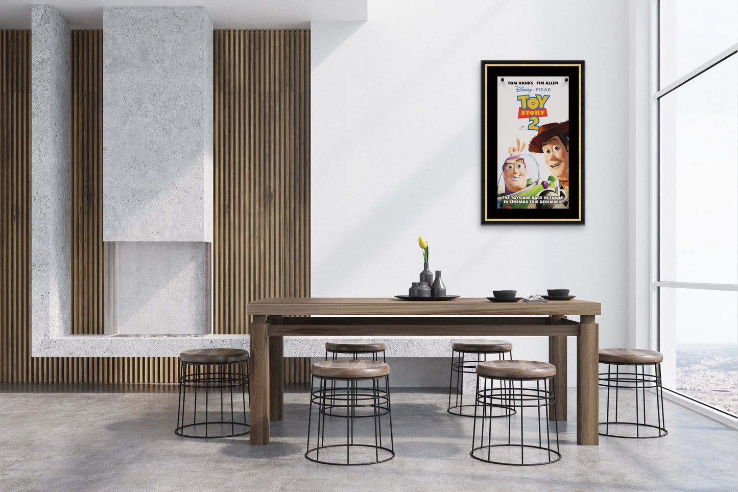 An original movie poster for the film Toy Story 2