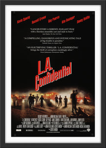 An original movie poster for the film L.A. Confidential