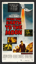 Load image into Gallery viewer, An original movie poster for the film From Earth to the Moon