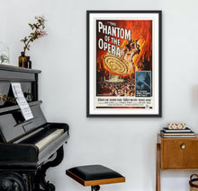 Load image into Gallery viewer, An original movie poster for the film The Phantom of the Opera